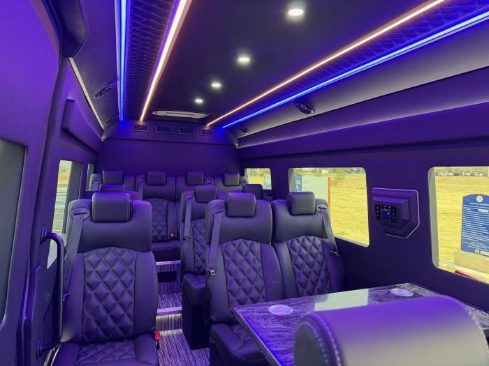 Executive Sprinter seating